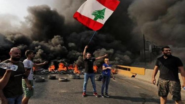Winkels en scholen blijven gesloten in Libanon door protesten