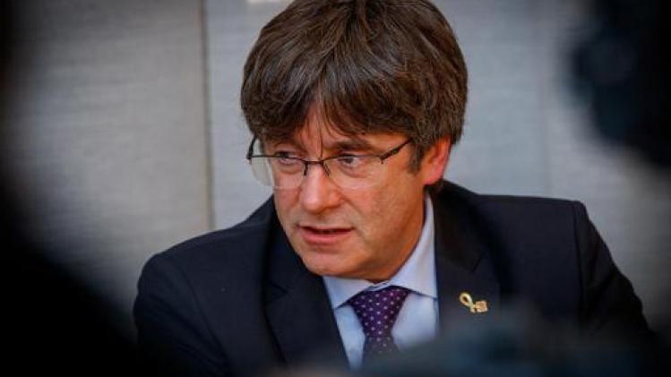 Puigdemont verschijnt op 29 oktober voor Brusselse raadkamer