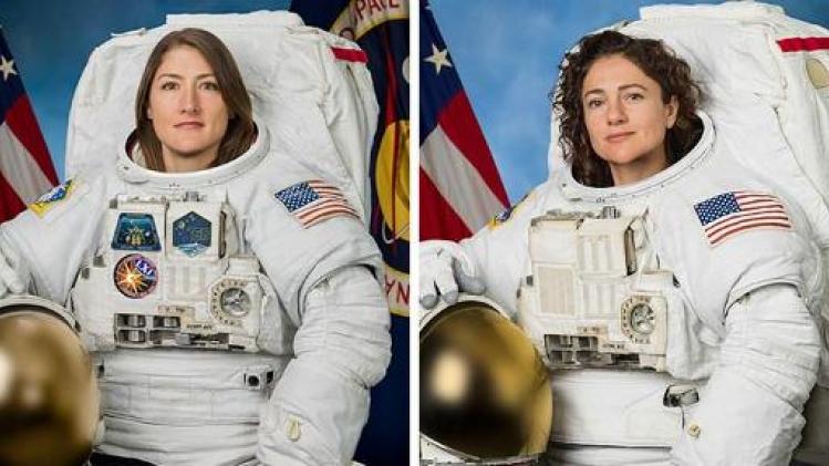 Eerste exclusief vrouwelijke ruimtewandeling is een feit