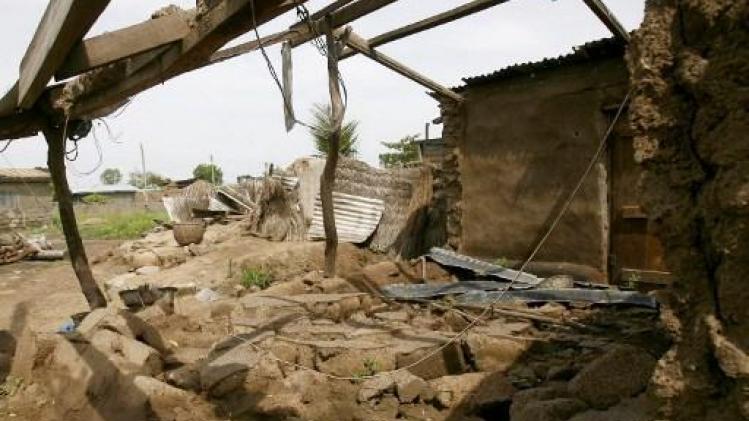 28 doden en honderden huizen ingestort door stortregen in Ghana