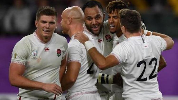 WK Rugby: Engeland is eerste halvefinalist