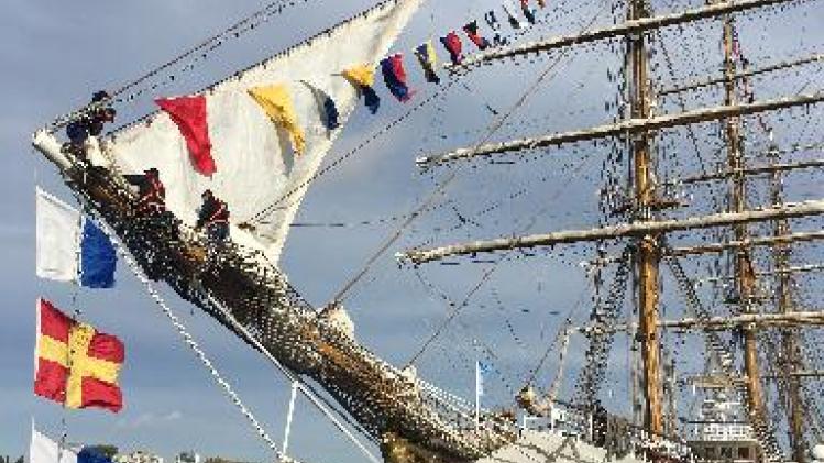 Opleidingsschip van Argentijnse marine bezoekt Antwerpen