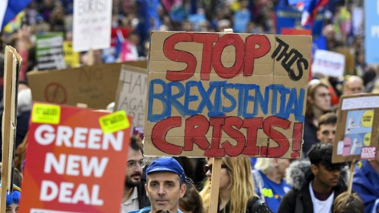 BRITAIN-EU-POLITICS-BREXIT-PROTEST