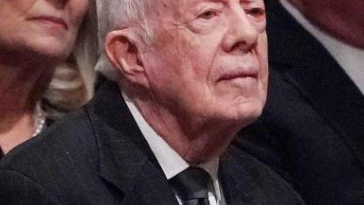 Voormalig Amerikaans president Jimmy Carter in het ziekenhuis