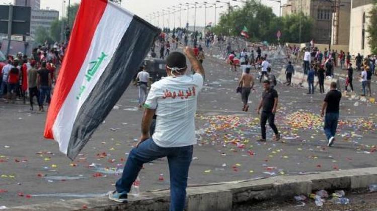 Twee doden bij nieuwe betogingen in Bagdad