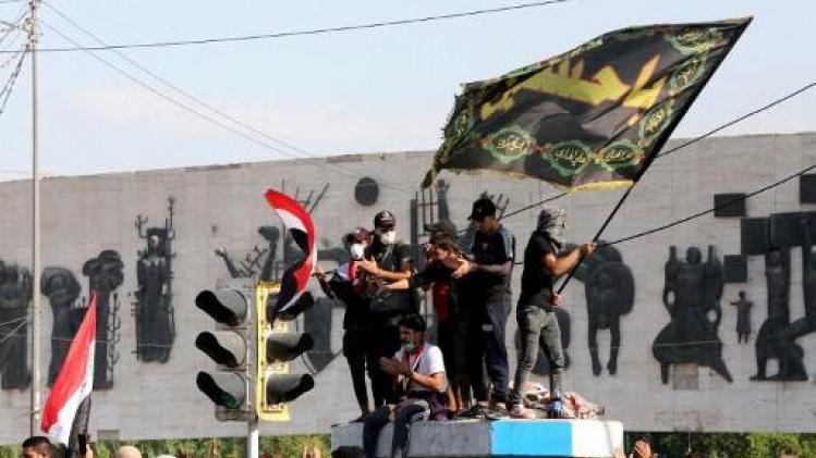 Nieuwe betogingen in Bagdad voor bijeenkomst van parlement