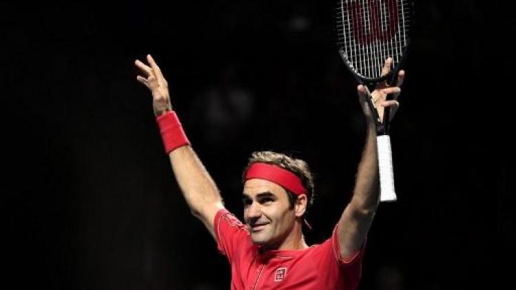 Roger Federer is voor de tiende keer aan het feest in Bazel
