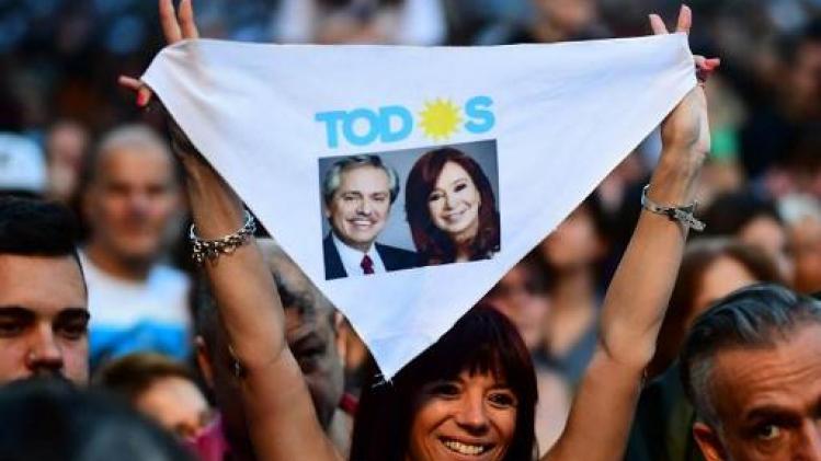 Presidentsverkiezingen Argentinië - Fernandez wint in eerste ronde van Macri