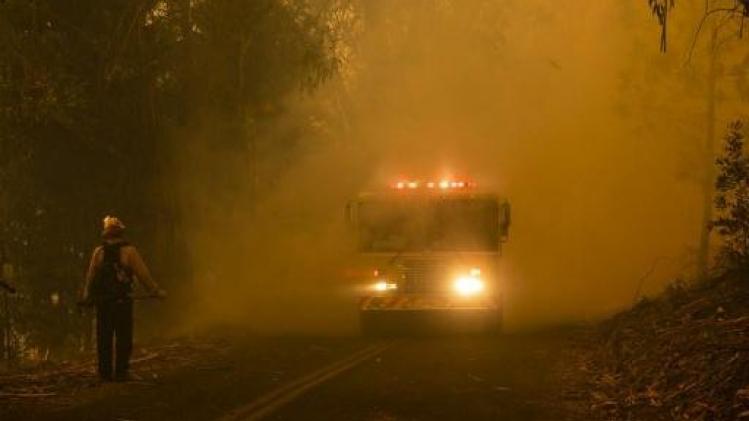 Bosbrand in Californië rukt op naar wijnstreek