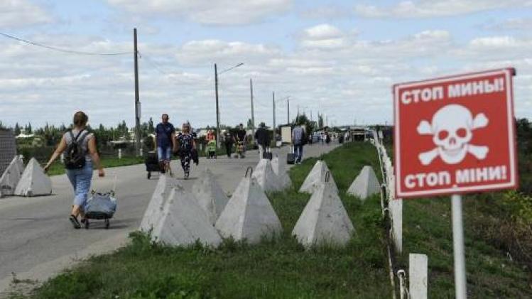 Troepen worden in het kader van de 'ontvlechting' teruggetrokken in Oost-Oekraïne