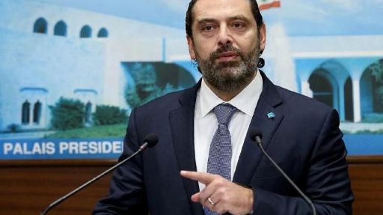 Libanese premier Saad Hariri kondigt ontslag aan