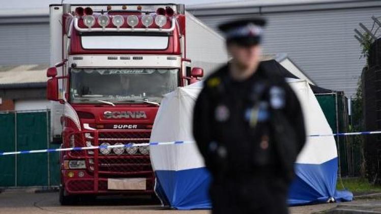 Doden in vrachtwagen Essex: oplegger had gps-trackingsysteem