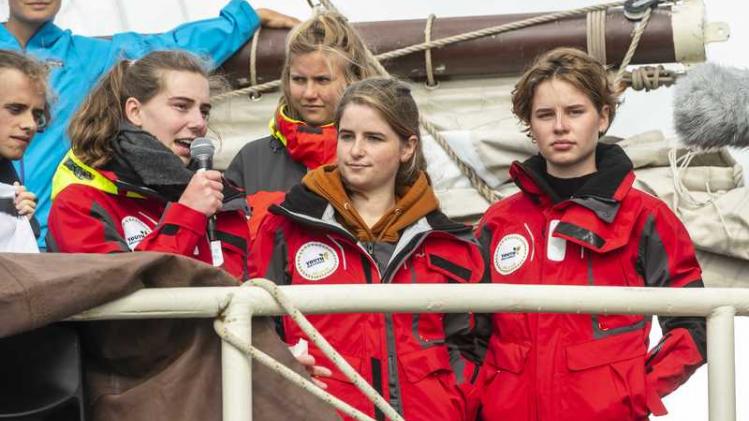 Zeilboot met activisten vertrekt naar klimaattop in Chili