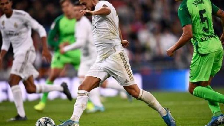 Belgen in het buitenland - Real Madrid haalt zwaar uit tegen Leganes