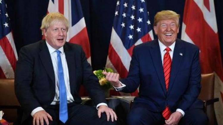 Trump zegt dat Brexit-akkoord geen handelsakkoord toestaat met VS