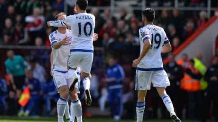 Belgen in het buitenland - Fabregas (3 assists) en Hazard (2 goals) bezorgen Chelsea makkelijke zege