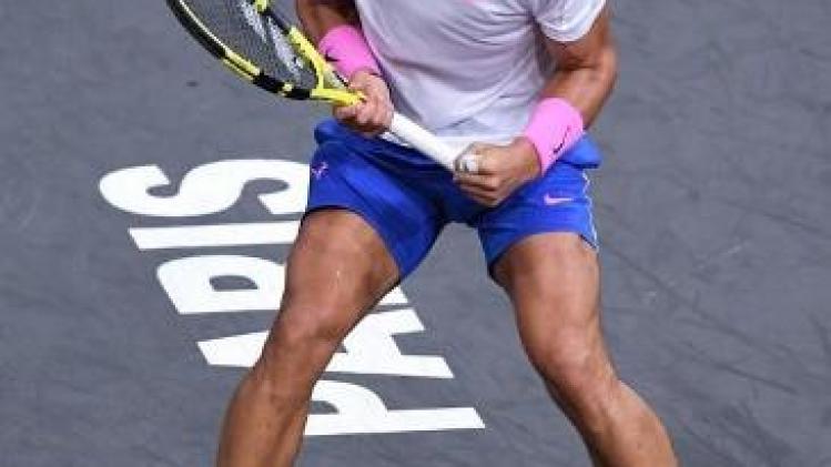 ATP Parijs - Nadal maakt korte metten met thuisspeler Tsonga