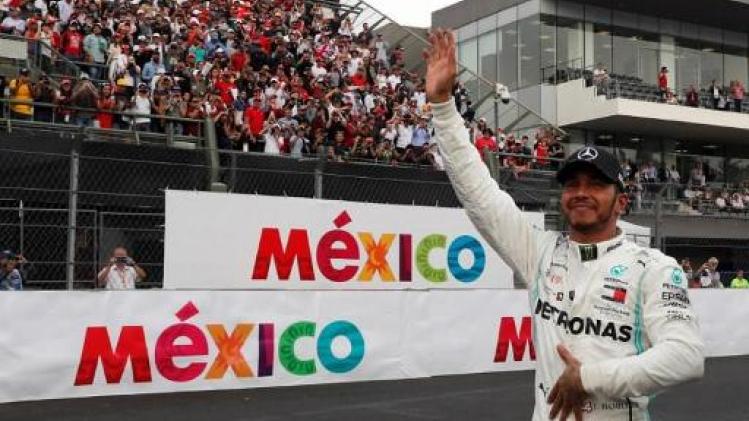 F1 - GP van Verenigde Staten - Lewis Hamilton kan zijn zesde wereldtitel pakken