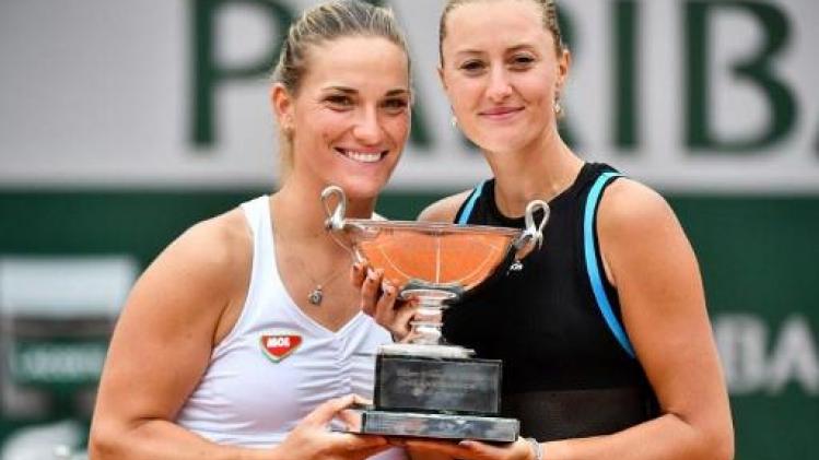 Timea Babos en Kristina Mladenovic verlengen titel in dubbelspel