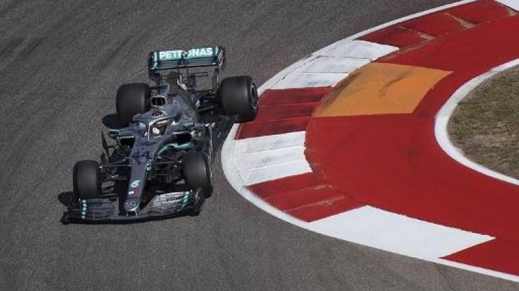 F1 - GP van Verenigde Staten - Lewis Hamilton staat verstomd na afloop: "Dit is overweldigend"