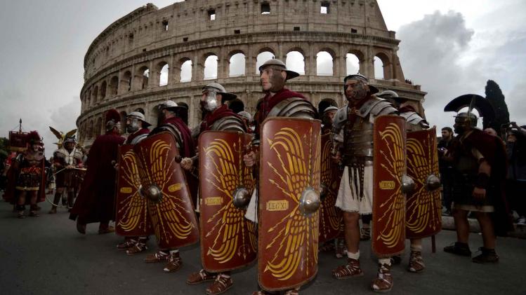 ITALY-ROME-ANNIVERSARY-HISTORY-BIRTH