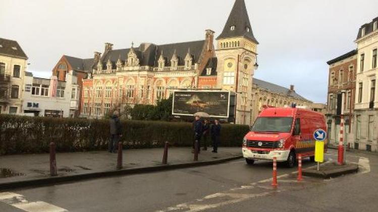 Gerechtsgebouw van Verviers beschoten