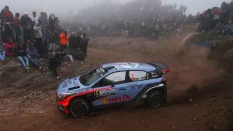 Rally van Argentinië - Thierry Neuville eindigt op zesde plaats