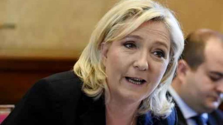 Voorstanders Brexit willen Marine Le Pen uit land houden