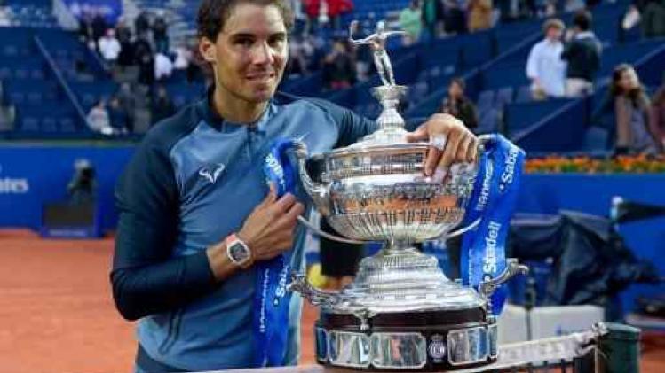 ATP Barcelona - Rafael Nadal negende keer de beste in Catalonië