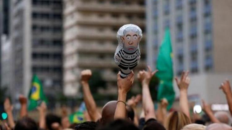 Duizenden Brazilianen protesteren tegen vrijlating van Lula