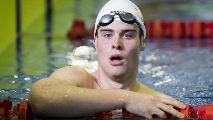 BK zwemmen kortebaan - Lander Hendrickx stelt Belgisch record op 200m rugslag scherper
