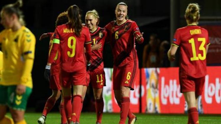 Red Flames - Tine De Caigny treft vijf keer raak in 6-0 zege tegen Litouwen