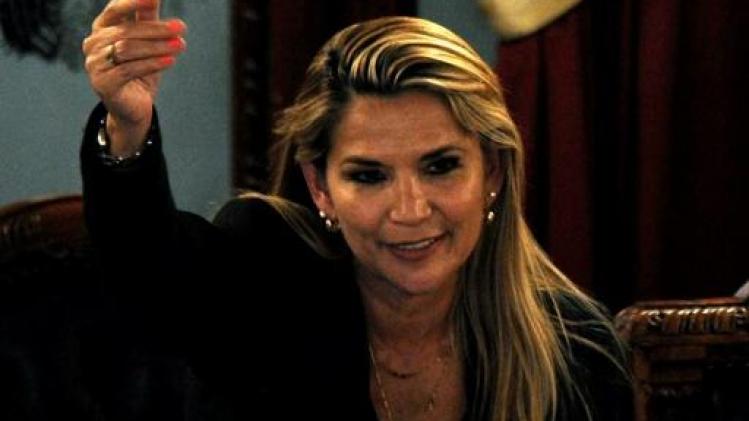 Onrust Bolivia - Senatrice Jeanine Añez roept zichzelf uit tot interim-president