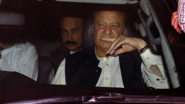 Pakistaanse ex-premier Sharif wegens miljoenenborg voorlopig niet naar Londen