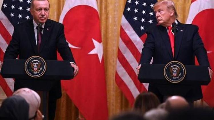 Turkse inval in Syrië - Trump: "Productieve" meeting met Erdogan
