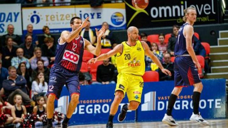 Euromillions Basket League - Oostende is genadeloos tegen Luik