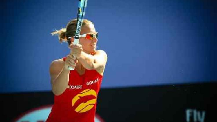 WTA Rabat - Kirsten Flipkens gaat er al in eerste ronde uit