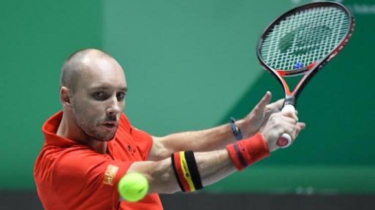 Davis Cup: Darcis klopt Giraldo vlot en brengt België tegen Colombia op voorsprong