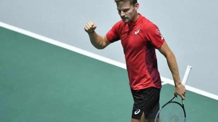Davis Cup - David Goffin: "Ik heb ervoor gevochten"