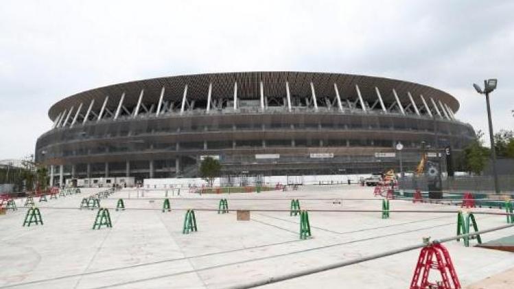 Bouw olympisch stadion in Tokio is afgerond