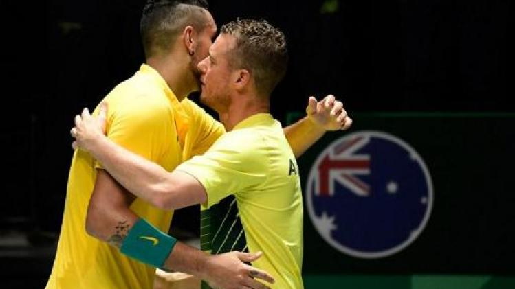 Davis Cup - Australië rekent in twee enkelspelen af met Colombia