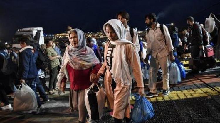 Athene wil vluchtelingenkampen op eilanden vervangen door gesloten kampen