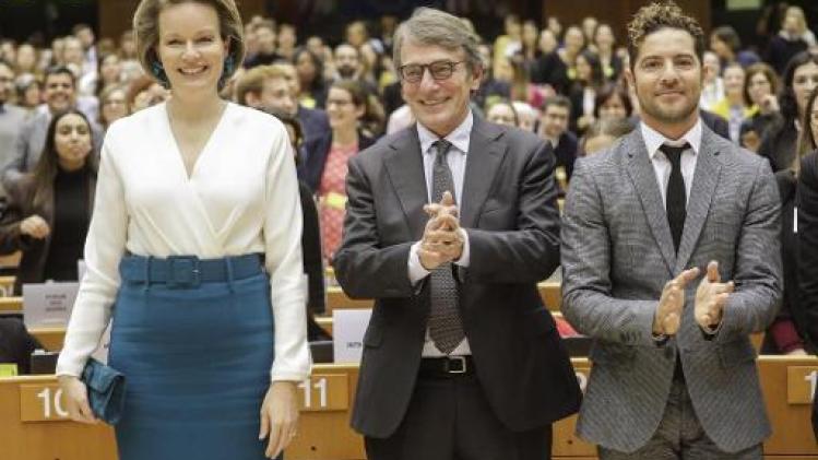 Koningin Mathilde opent conferentie over kinderrechten in Europees Parlement