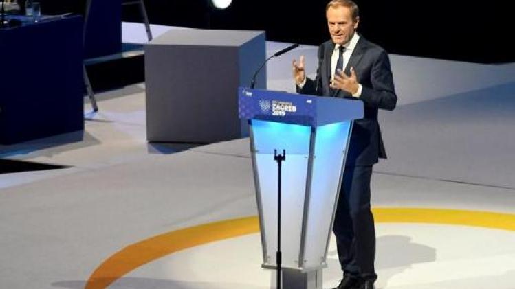 Nieuwe EVP-voorzitter Donald Tusk zet zich af tegen populisten