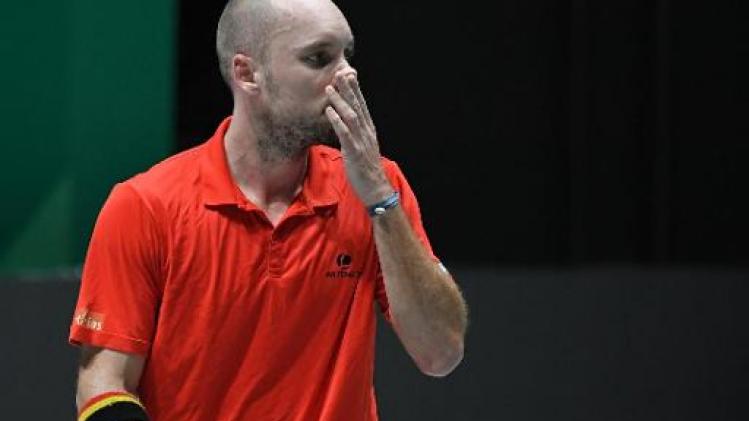 Davis Cup - Darcis na nederlaag tegen Kyrgios: "Zijn service gaf de doorslag"