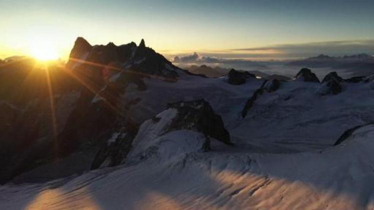 Twee ervaren alpinisten komen om in Mont Blancmassief