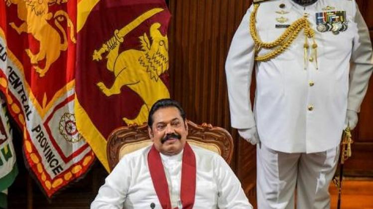 Broer president Sri Lanka ingezworen als premier