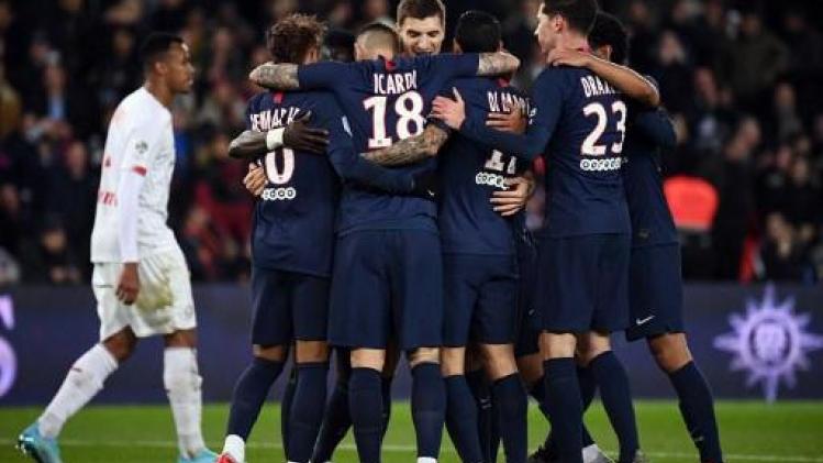 Belgen in het buitenland - PSG kent weinig moeite met Rijsel