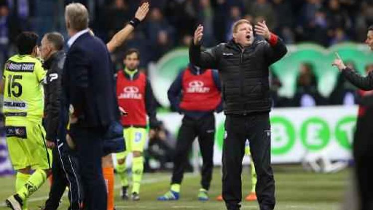 Gent-trainer Vanhaezebrouck niet in dug-out tegen RSC Anderlecht