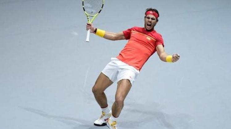 Davis Cup - Spanje bereikt halve finales
